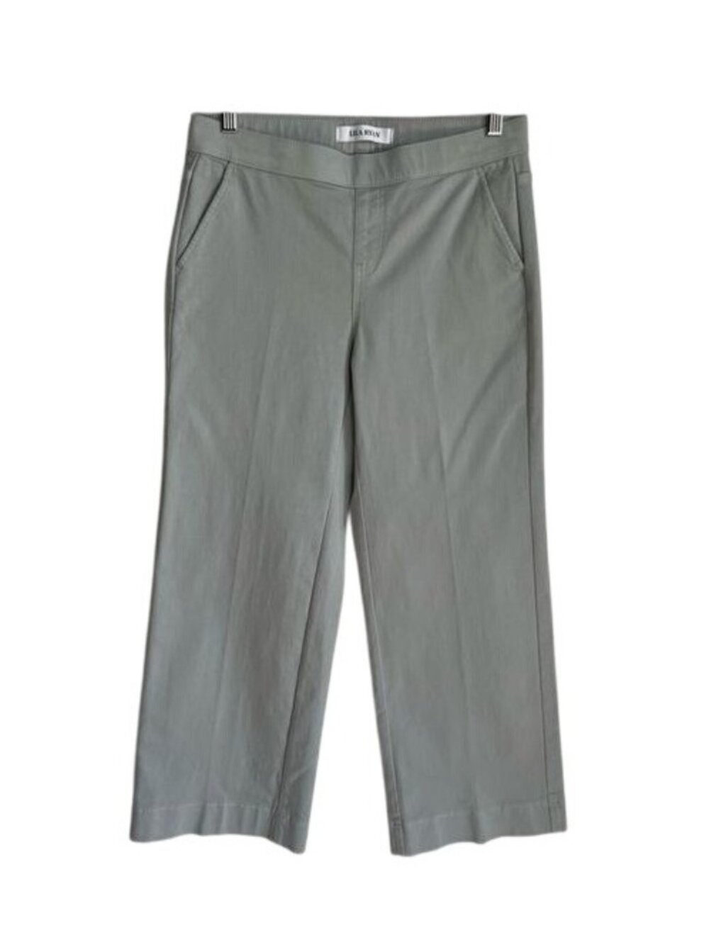 LILA RYAN Pull On Wide Leg Crop Trouser - 6
